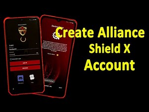 Create Alliance Shield x Account Frp Bypass Android 11/12 2022