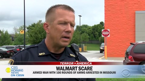 Armed man in body armor arrested at Missouri Walmart
