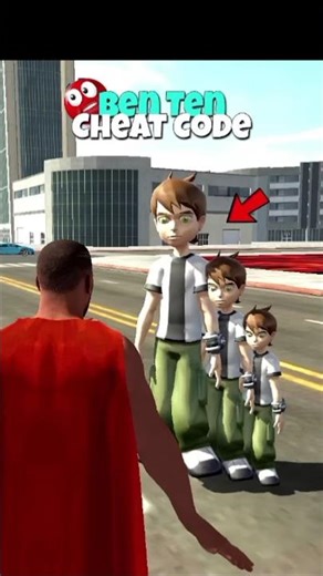 Ben 10 Powers Unlocked 😱 | Indian Bikes Driving 3D Secret Cheat Code #shorts