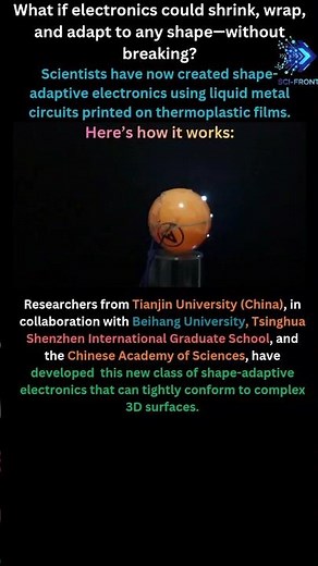 Electronics That Shrink to Fit: Shape-Adaptive Circuits Using Liquid Metal