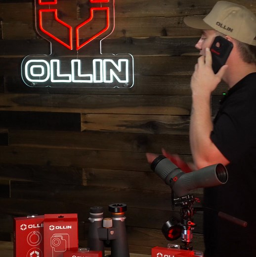 For those who glass harder, scout longer, and live for the hunt. OLLIN optics and digiscoping gear are built for clarity, speed, and adventure — trusted by pros and weekend warriors alike. This Black Friday, score up to 50% OFF plus epic giveaways. Precision gear, purpose-built for the wild. | Ollin