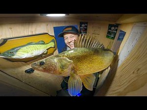 Building The Most Ridiculous Ice Fishing Shack!