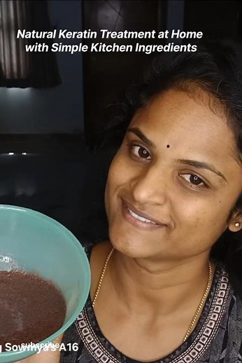 Keratin Treatment At Home For Straight,Smooth And Shiny Hair#shorts #hairgrowth #hairgrowthtip #diy