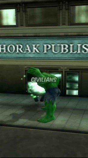 Did you know this detail in Hulk: Ultimate Destruction? #videogames #hulk #hulk2003 #marvel