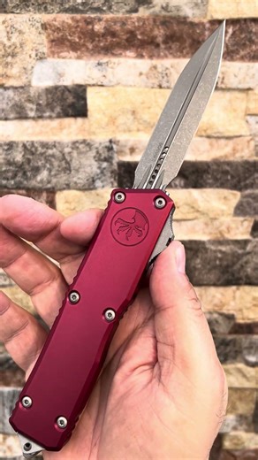 Microtech Scarab II Executive Merlot red #knivesdaily #edc #bladeshow #microtechknives