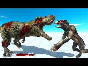 HOW MANY WEREWOLVES & SPIDERS NEED TO TAKE DOWN A T-REX