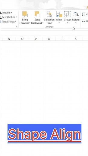Align Shapes and Maintain Equal Distance in Excel: Step-by-Step Guide#excel