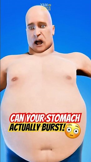 Can your stomach actually burst⁉️😱 #stomach #eating