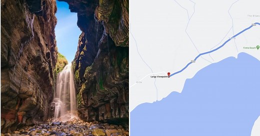 Secret Waterfall Donegal: Map, Parking   The Walk