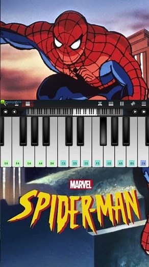 Spider-Man The Animated Series (1994) Theme | Piano Tutorial