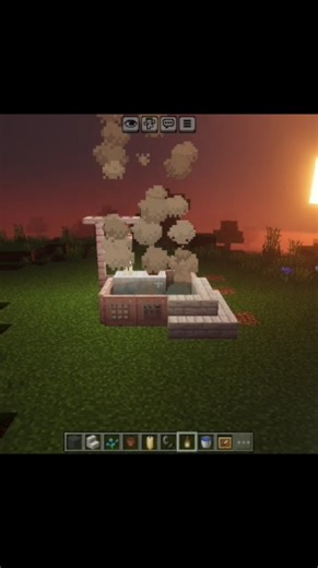 Minecraft : Build a Sweet Bathtub In Minecraft #viral