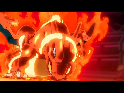 ASH VS LEON FINAL BATTLE!!! Charizard vs Pikachu!! Pokemon Journeys Episode 132 AMV