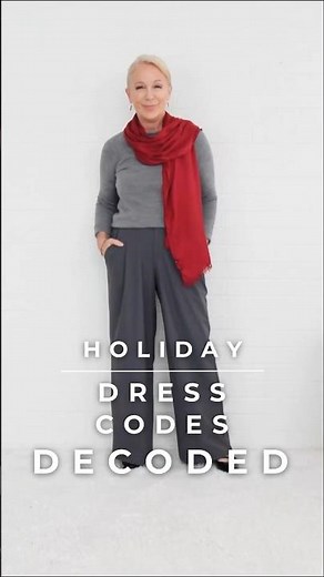 🎄Holiday Dress Codes DECODED: Holiday Casual Chic #fashionover40