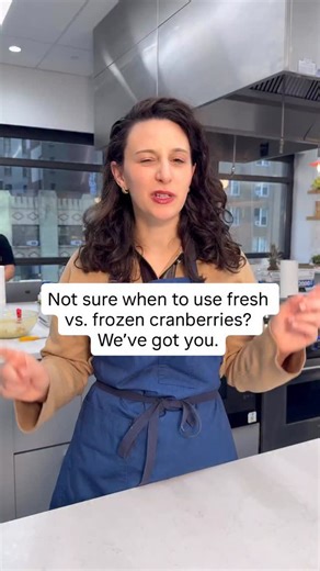 We have developed over 100 recipes with cranberries, from jalepeño poppers to cheesecake bars. So trust us when we say: we know when to grab fresh and when frozen works its magic ✨ | Delish