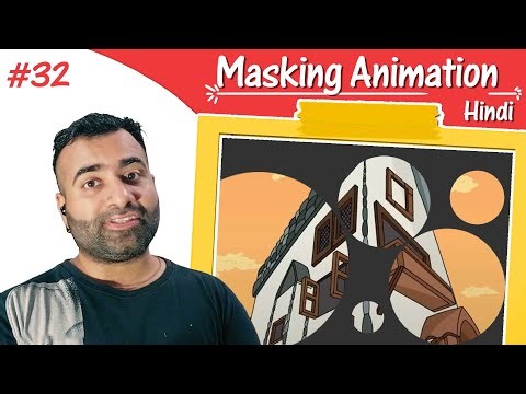 How To Use Masking In Adobe Animate CC ll Masking In Animate