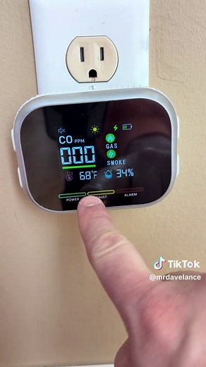 Essential Six-in-One Gas Detector for Home Safety