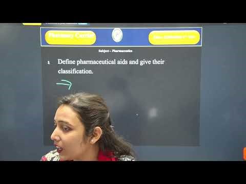 Pharmaceutic Chapter 3 (Part 1)