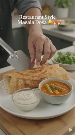 Instant Masala Dosa 🥔🥞 | Crispy Restaurant Style Dosa in 15 Minutes | Easy Breakfast Recipe #dosa