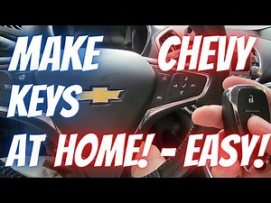 DIY: How To Program a 2016-2019 Chevy Volt Key Fob