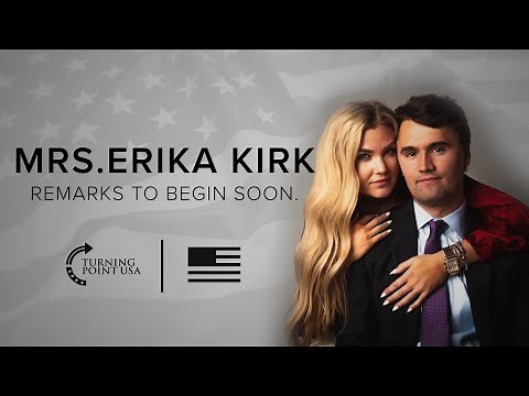 Charlie Kirk's beloved wife, Mrs. Erika Kirk addresses the Nation.