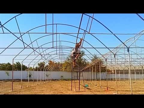 Making a Greenhouse from Scratch 🔧 | Simple and Budget-Friendly Design