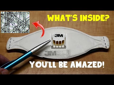 What's Inside 3M N95 Respirator Face Masks? Find out!