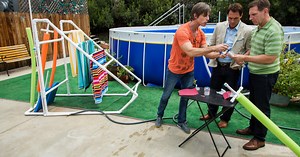Do It Yourself Pool Caddy - Home & Family