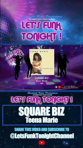 Square Biz - Teena Marie (Clip)