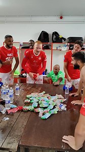 4.6K views · 199 reactions |  Le cri du guerre dans le vestiaire des Diables Rouges après la victoire face à Blois ! ⚪ #TeamFCR #Rouen #Normandie | Football Club de Rouen 1899 | Facebook