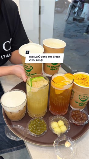 Trà Sữa Ô Long Độc Đáo Tại Tea Break 214C Lê Lợi