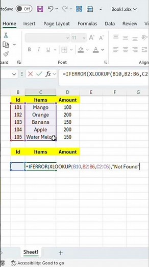 Say goodbye to #N/A errors Use IFERROR with XLOOKUP the smart way in Excel | Majid Mazin