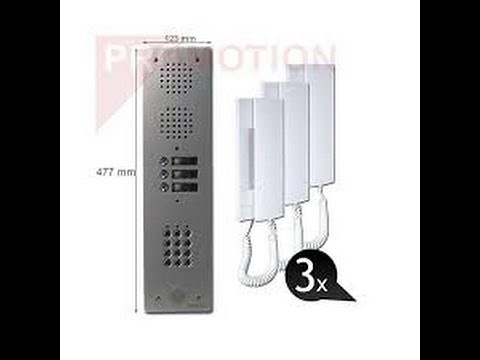 comment brancher un interphone 3 etages
