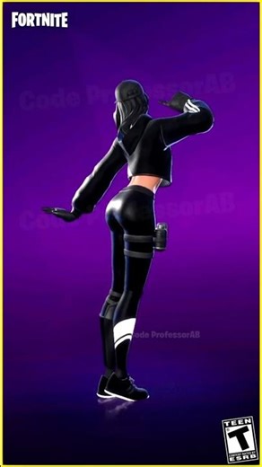 Fortnite Sweet Step Emote Shadow Ruby Skin Thicc 🍑😜😍