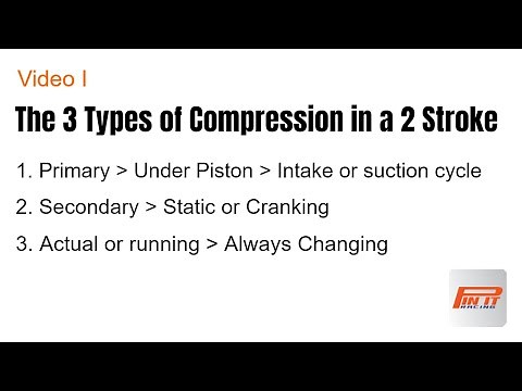 The 3 types of compression in a 2 stroke engine and a simple understanding of them | Video 1