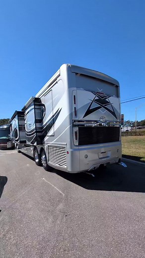 @rvselectinc just took in several late model Luxury Motorcoaches like this super clean American Coach and and have wholesale deals available to the Public! | Rving with Andrew Steele
