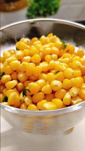 Butter Sweet Corn in Just 2 Minutes 🌽🧈 | Easy, Tasty & Healthy Snack #shorts #recipe