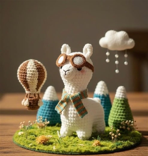 Pilot Alpaca Amigurumi Pattern, Alpaca Crochet Pattern, Alpaca Lover, Alpaca PDF Pattern - Etsy