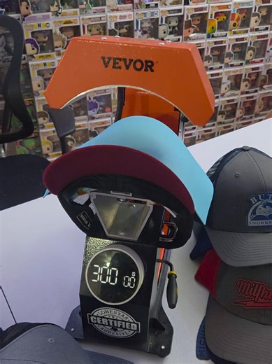 @VEVOR Store #VEVORHatPress #HatHeatPress #SublimationHatPress #CustomHats #DIYCrafting
