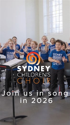 Sydney Children's Choir's 2026 enrolment is open now! • Open for kids of all voice types who love to sing • Recruiting for both Sydney CBD (Walsh Bay Arts Precinct) and Parramatta (PHIVE Parramatta Square) New to SCC? Try the Choir! • We invite new choristers to join us for a risk-free trial period during the first 3 weeks of our February rehearsals. • Available at our Sydney CBD Choirs (ages 5-17) and our Parramatta Choirs (ages 6-12) Register Today! See us for more info at gondwana.org.au/the-