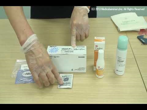 11. Softening Removal Irritation from Dressings [Pressure Ulcer Care and Dressing Explanation Ser...