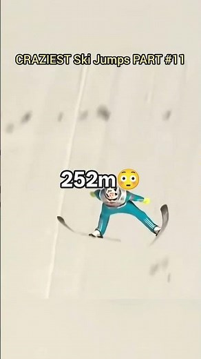CRAZIEST Ski Jumps PART 11 😍😳 #shorts #skokinarciarskie #skijumping