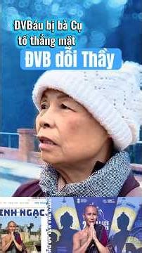 The old lady understands DVB's psychology and schemes perfectly. #teacherminhtue #joyfamily23