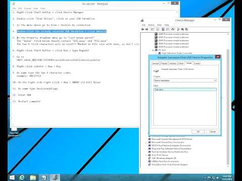 How to Fix USB 3.0 external HDD problem on Windows 8.1