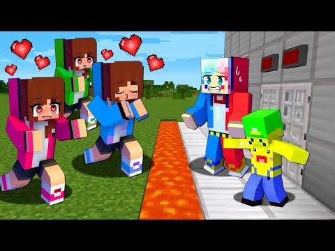 【モテモテになった結果…⁉️💘】ヤンデレ女子に襲われるマインクラフト🩸【マイクラ】ぽっぴんず