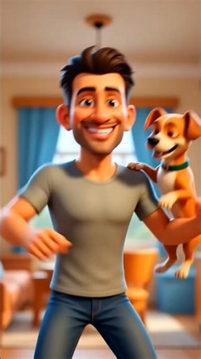 Aaj Friday Hai! Funny 3D Animation | Weekend Celebration with Dog 🐶#shorts #funny
