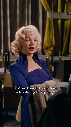 Points were made. Marilyn Monroe as Lorelei Lee in 1953's ‘Gentlemen Prefer Blondes.’ #gentlemenpreferblondes #marilynmonroe #comedy #moviescenes #filmclips #1950s