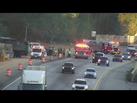 Car fire on GA-400 causes major traffic during morning commute