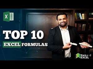 Learn The 10 BEST Excel Formulas (For Professionals in 2019) | EXCEL FORMULAS | Excel Functions