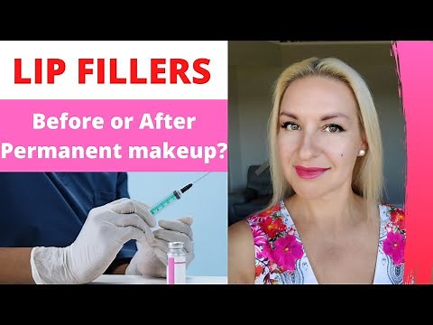 Lip fillers healing. Before or After Lip blush (PMU Lips)?