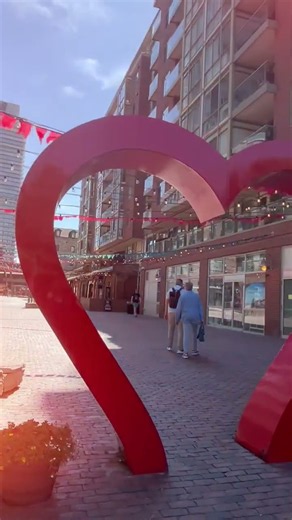 Can You Find This Iconic Steel Heart in Toronto? #shorts #viral #trending #canada #ontario #toronto